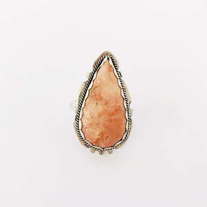 ~SUNSET COLLECTION | strawberry fields ring~